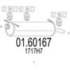 CITRO 1717H7 End Silencer